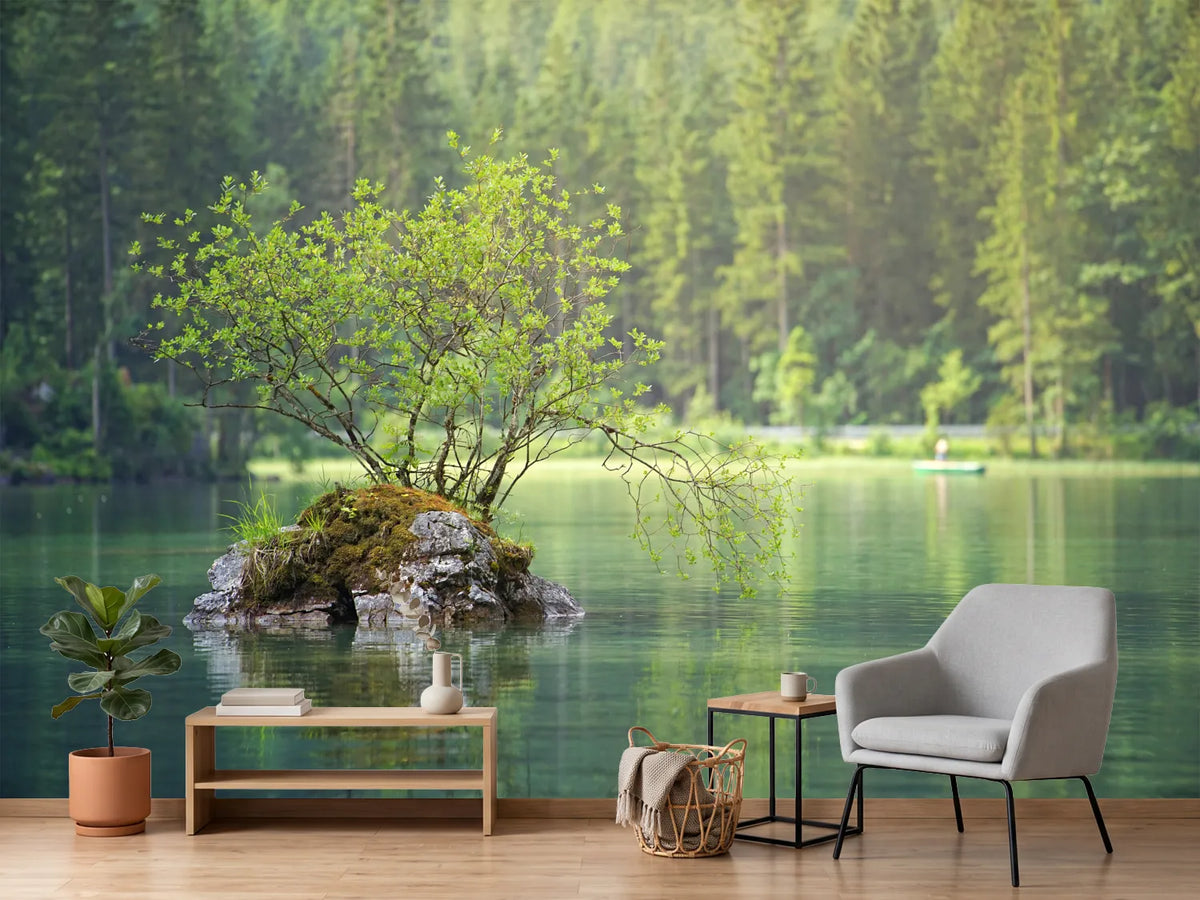 photo-wallpaper-the-pond-in-the-forest
