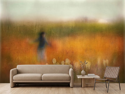 photo-wallpaper-a-girl-and-bear-grass