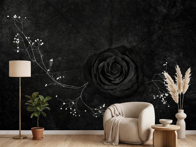 photo-wallpaper-rose-noire