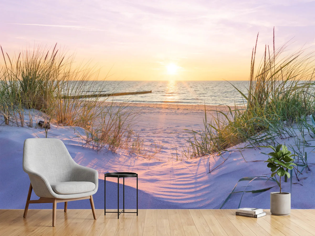 photo-wallpaper-sunset-on-the-baltic-sea-2