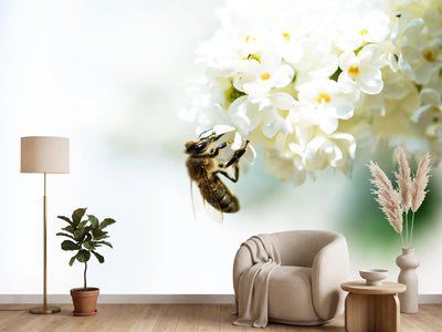 photo-wallpaper-the-bumblebee-and-the-flower