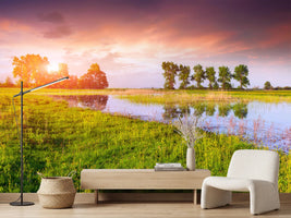 photo-wallpaper-sunset-on-lake