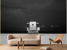 photo-wallpaper-solitary-lifeguard-stand