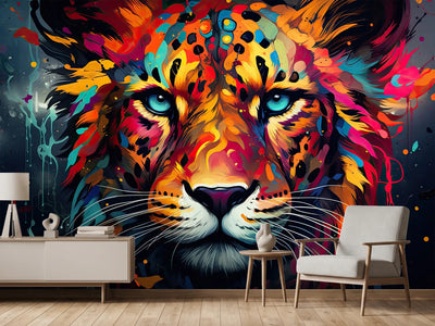photo-wallpaper-colorful-leopard-animal-portrait-illustration