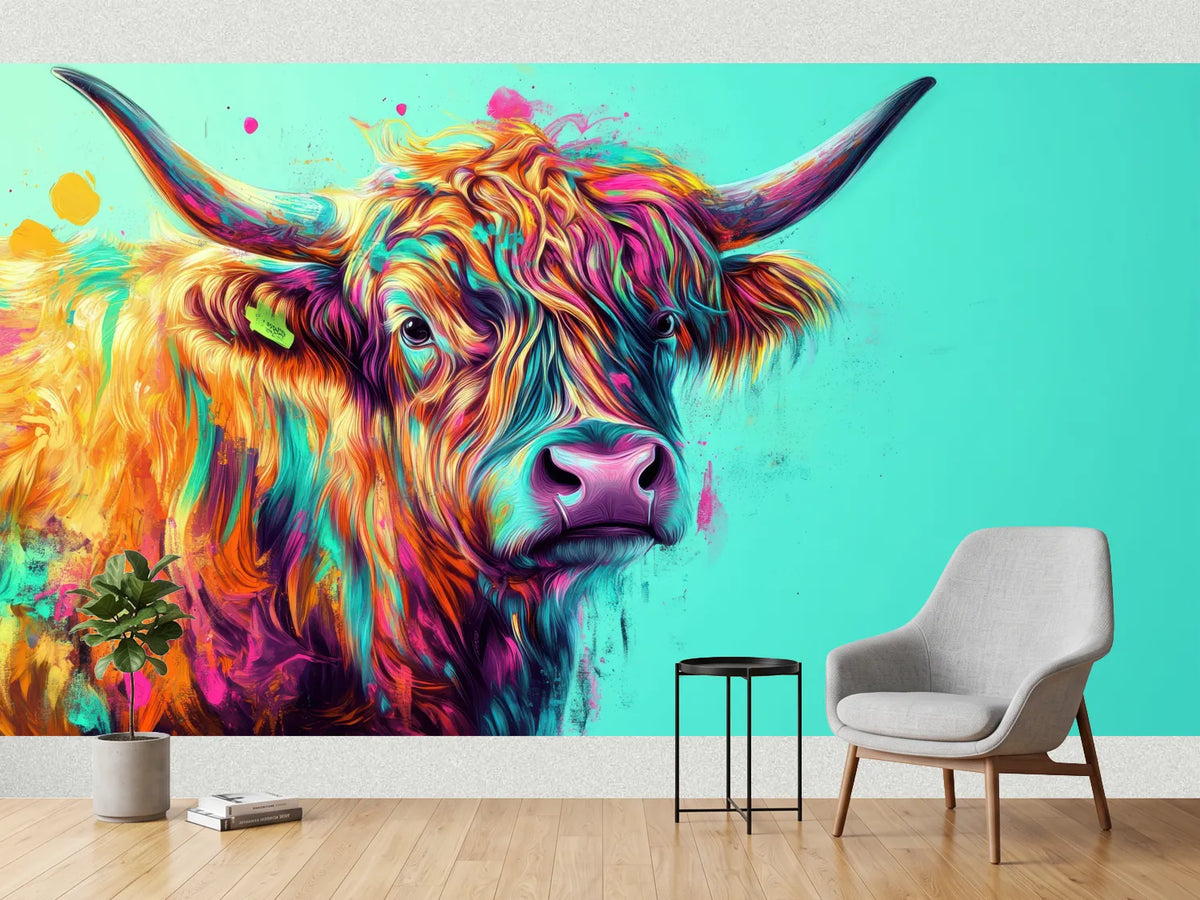 photo-wallpaper-vibrant-highland-cow-portrait