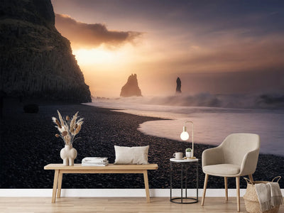 photo-wallpaper-reynisfjara-sunrise
