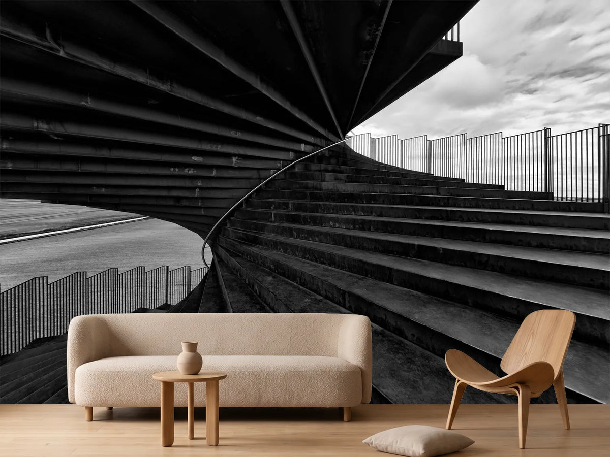 photo-wallpaper-spiral-staircase-architecture
