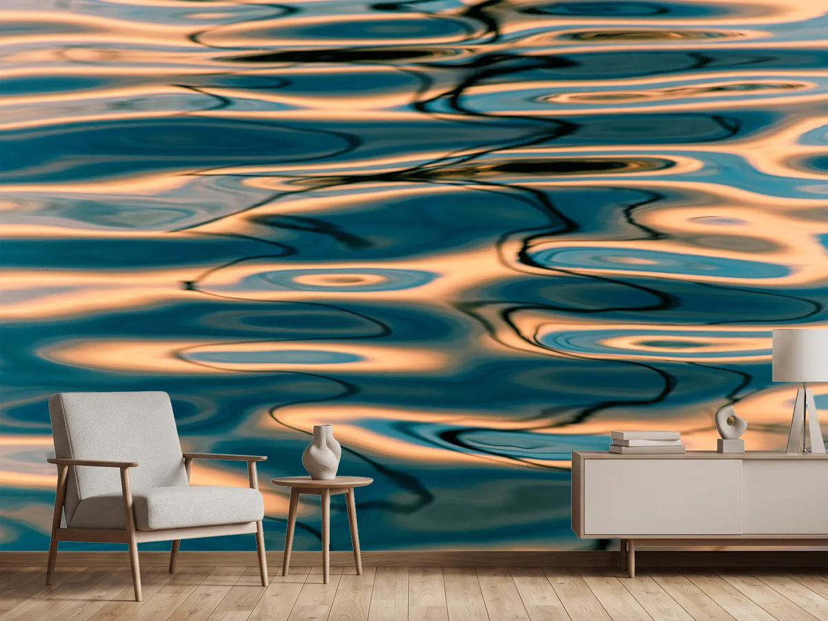 photo-wallpaper-rippling-golden-water