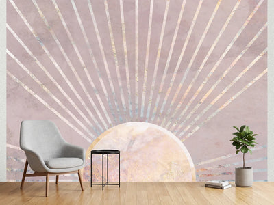 photo-wallpaper-modern-blush-sunburst