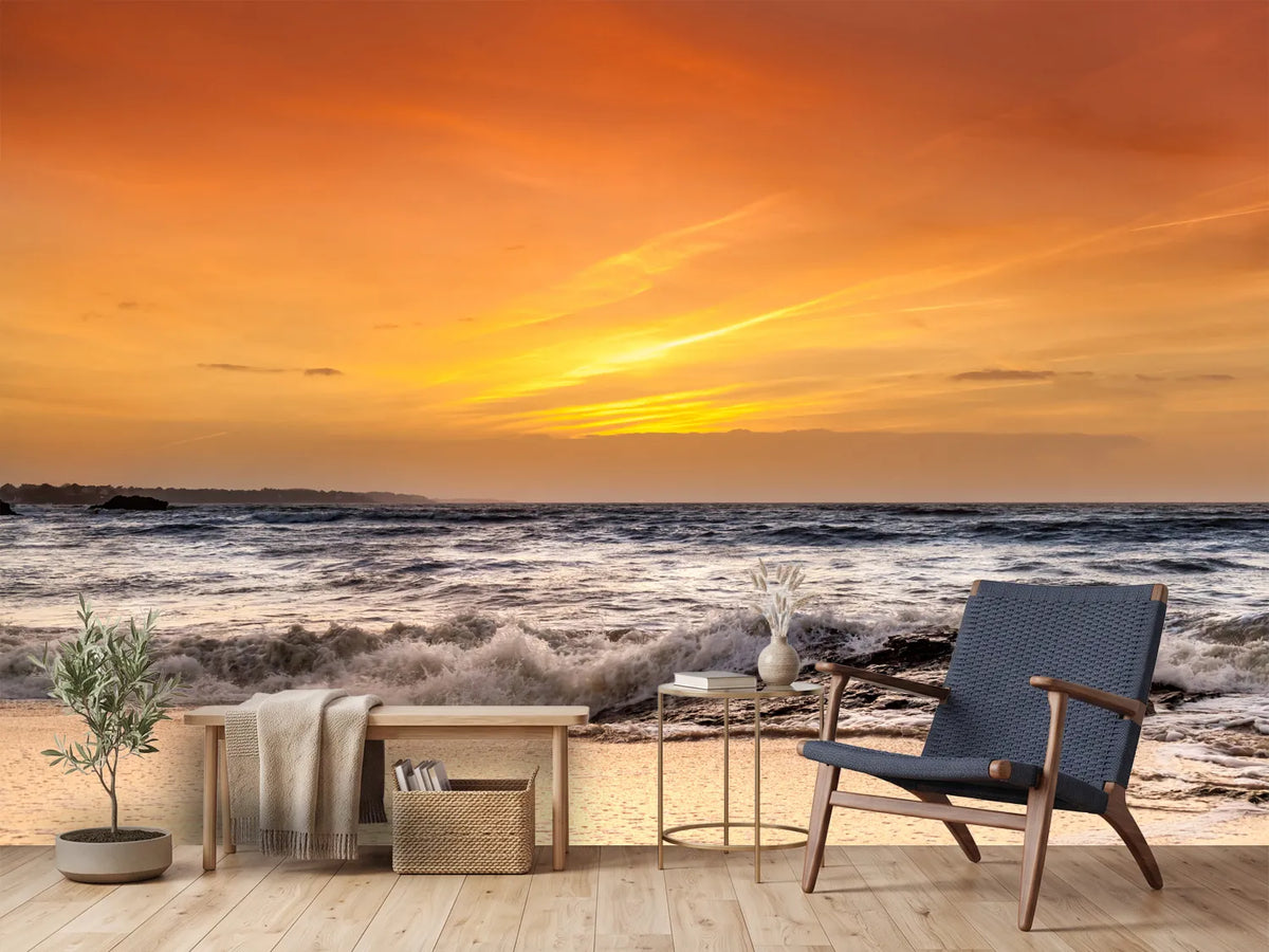 photo-wallpaper-lake-with-sunset