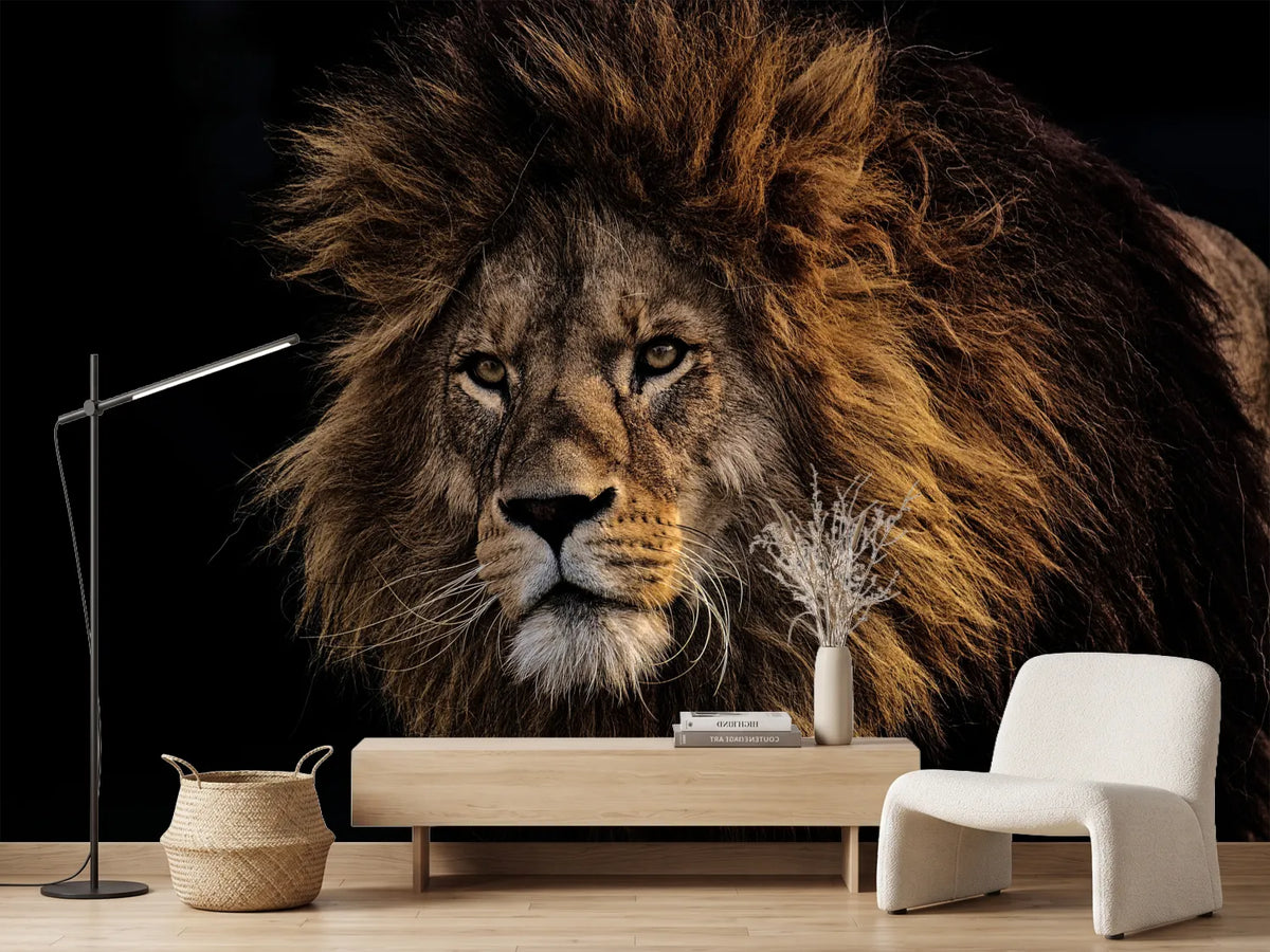 photo-wallpaper-portrait-of-a-lion