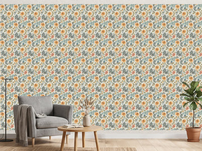 photo-wallpaper-vintage-floral-pattern
