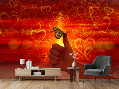 photo-wallpaper-the-butterfly-and-the-love
