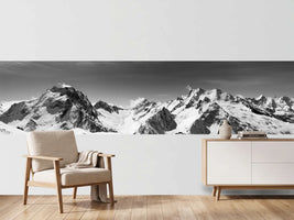 photo-wallpaper-black-and-white-panoramic-view-of-snow-capped-mountain-peaks