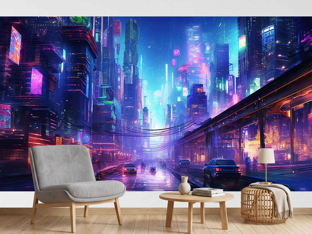 photo-wallpaper-cyberpunk-city-digital-art-illustration