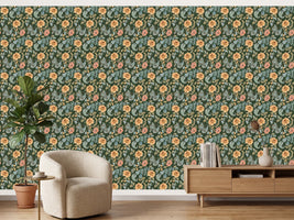 photo-wallpaper-dark-vintage-floral-pattern