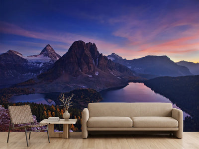 photo-wallpaper-twilight-at-mount-assiniboine
