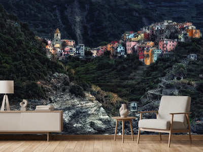photo-wallpaper-village-on-the-rocks