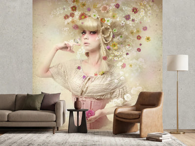 photo-wallpaper-girl-of-the-flower-garden-ii