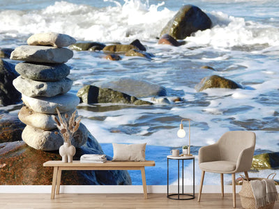 photo-wallpaper-stone-pile-at-the-sea