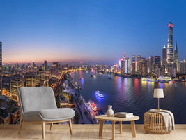 photo-wallpaper-the-blue-hour-in-shanghai