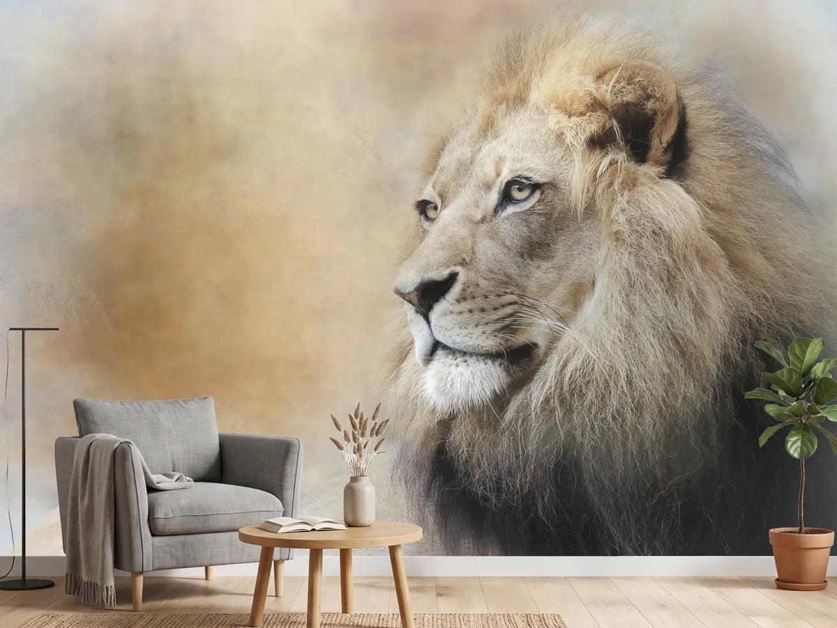 photo-wallpaper-majestic-lion-gaze