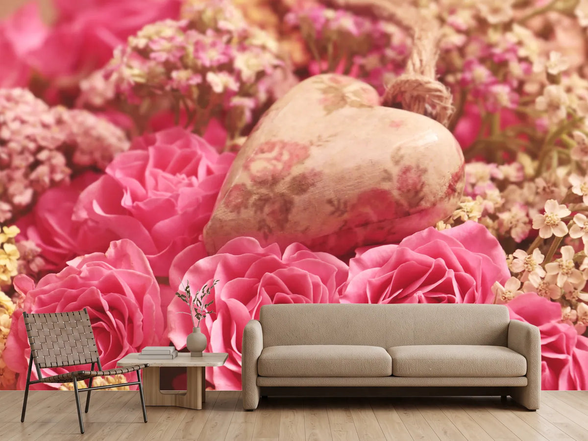 photo-wallpaper-romantic-roses-with-heart