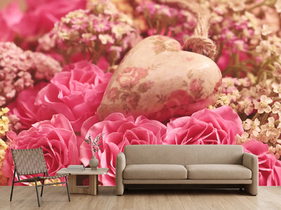photo-wallpaper-romantic-roses-with-heart