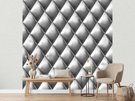 photo-wallpaper-3d-lozenges-silver-grey