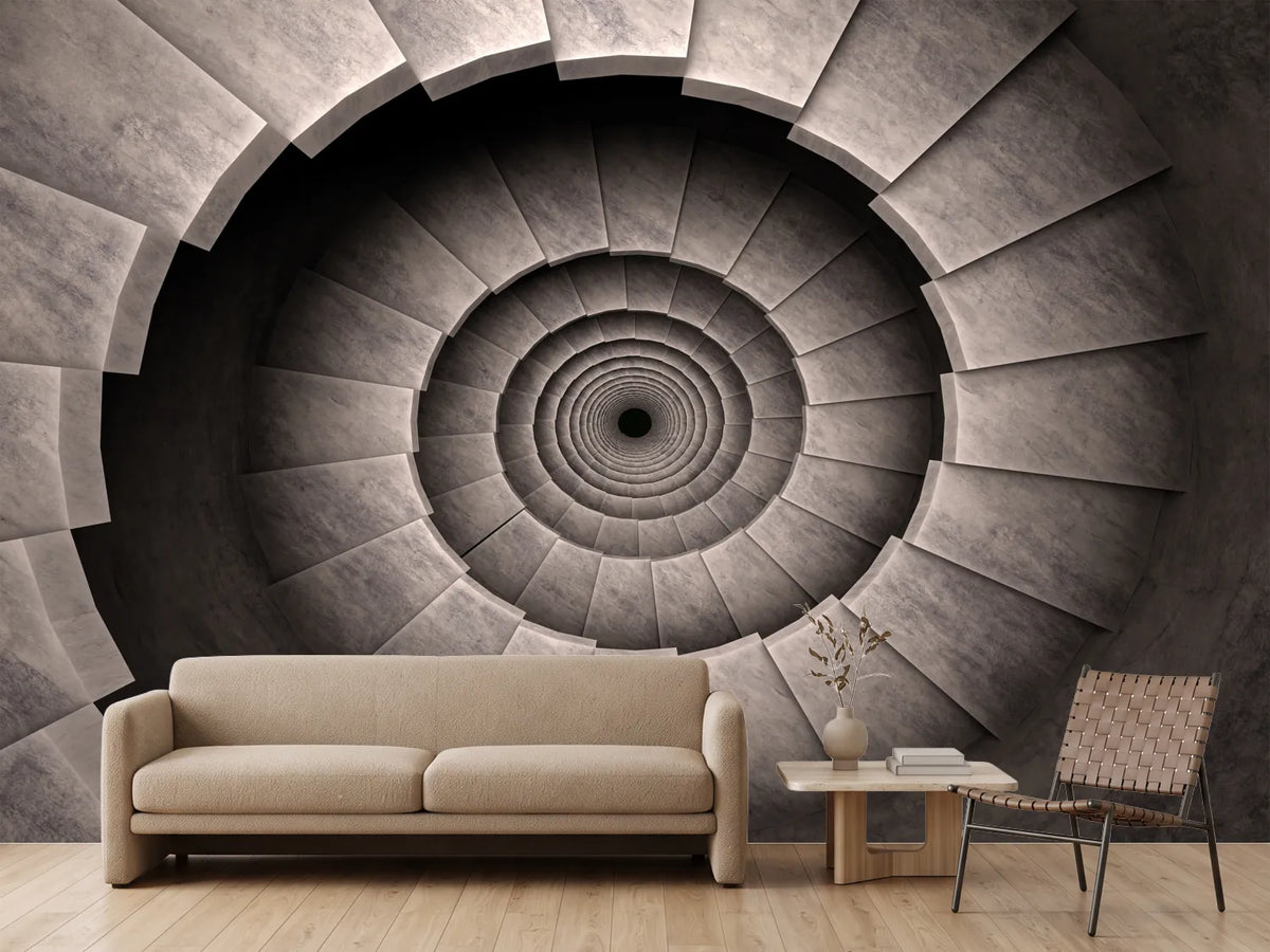 photo-wallpaper-stone-spiral-staircase
