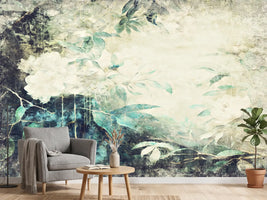 photo-wallpaper-distressed-floral-elegance
