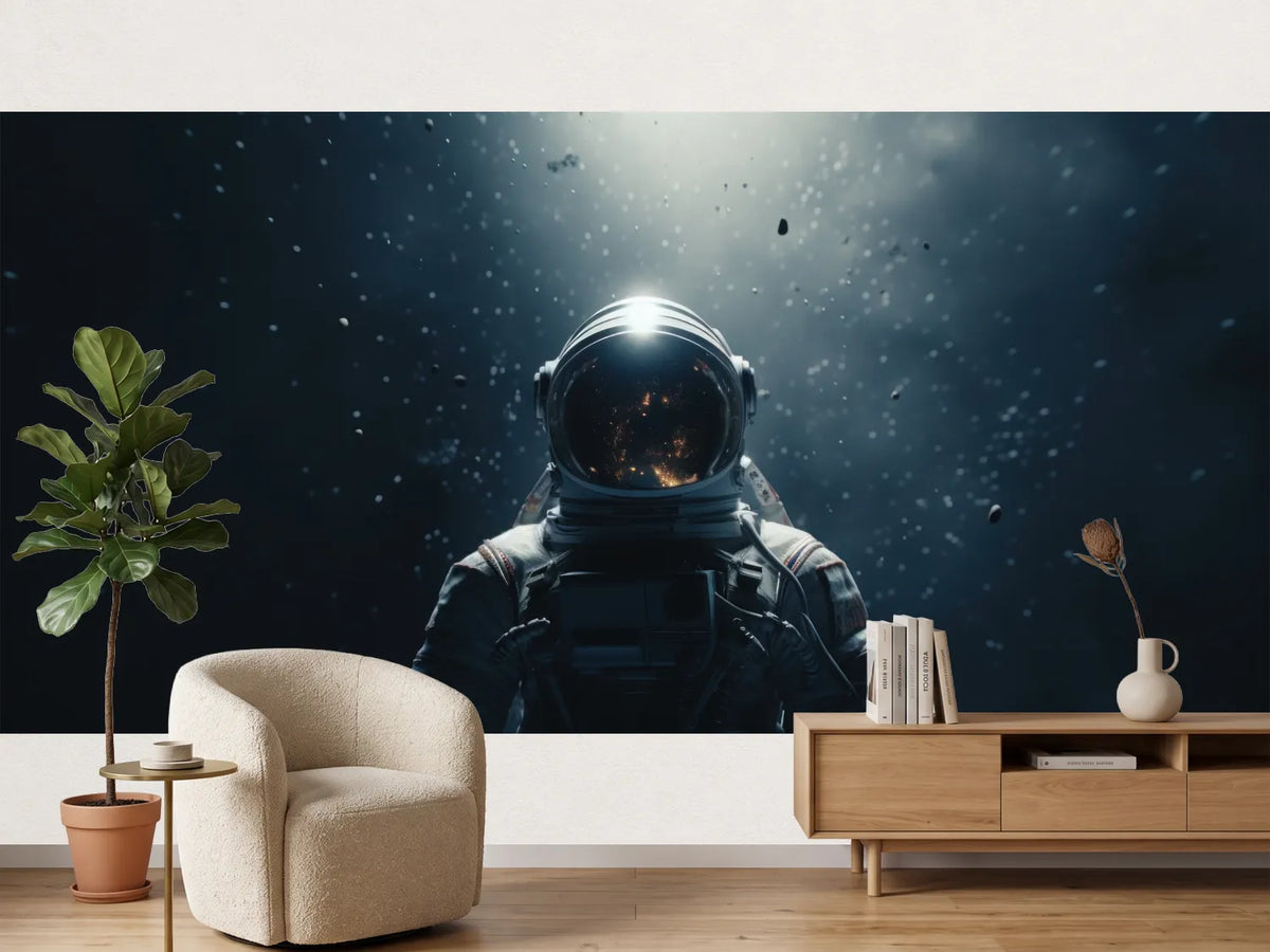photo-wallpaper-an-astronaut-is-shown-in-his-spacesuit-with-space-on-the-background