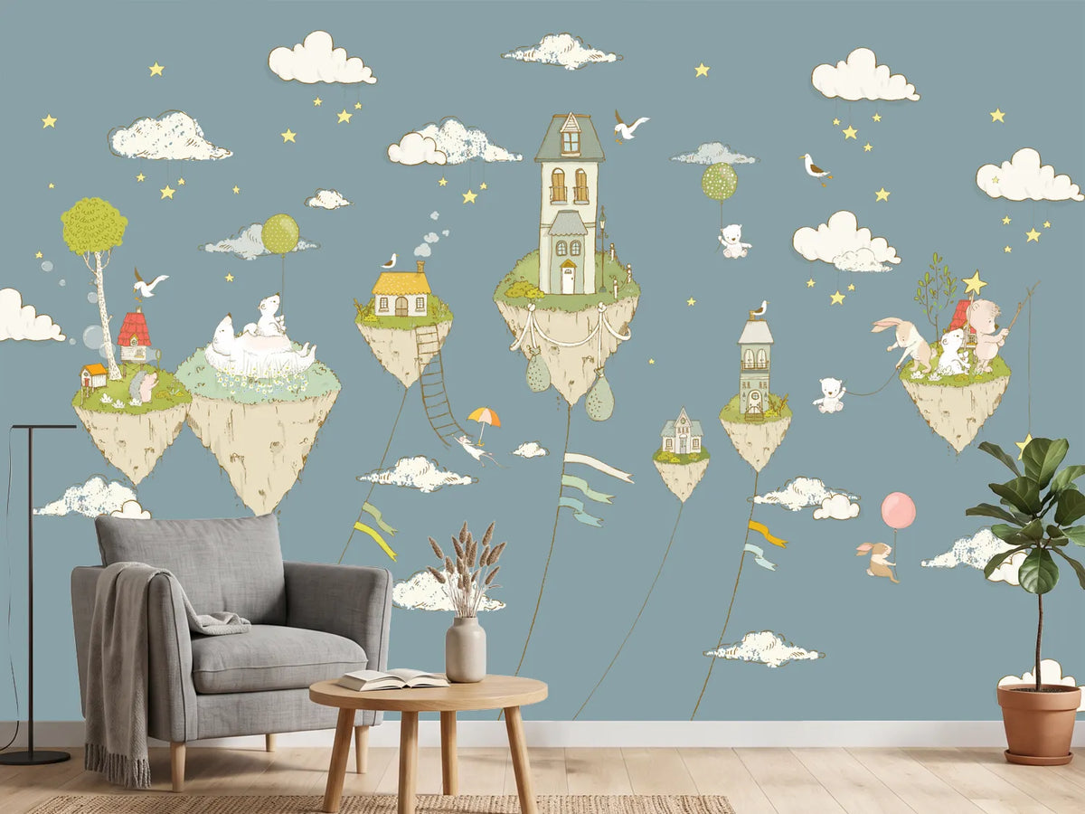 photo-wallpaper-whimsical-sky-village