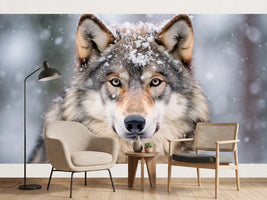 photo-wallpaper-a-wolf-portrait-at-snow-day
