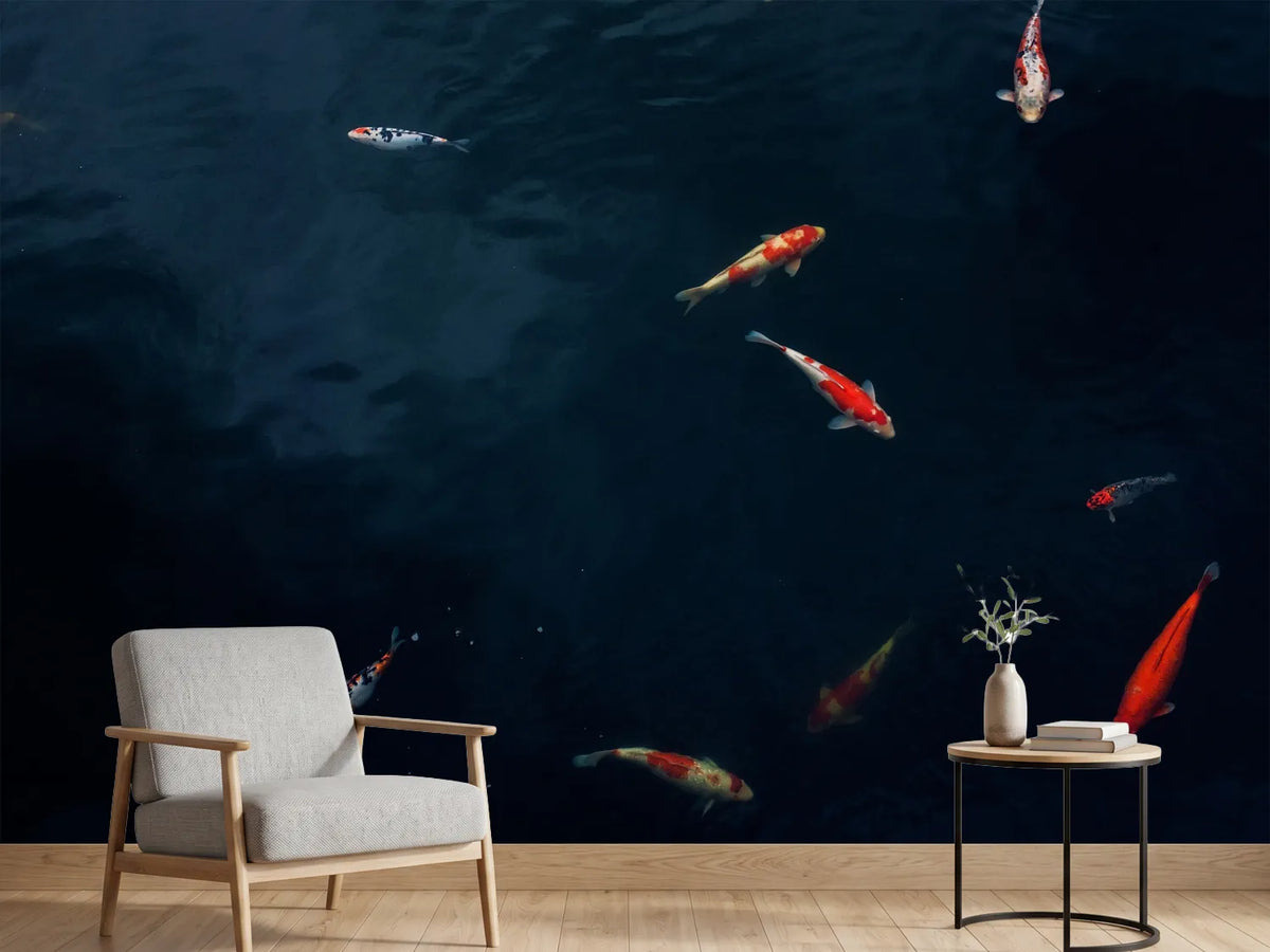 photo-wallpaper-fish-in-the-pond