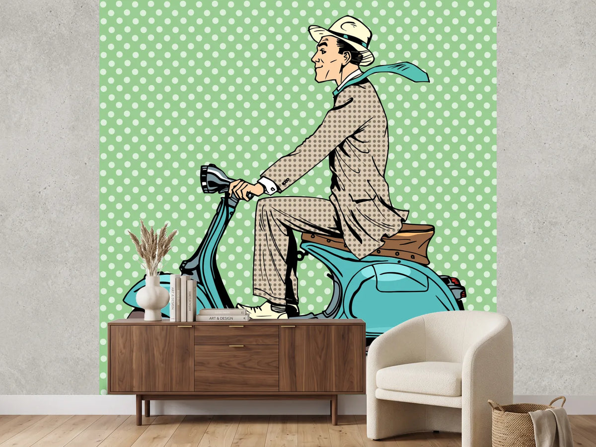 photo-wallpaper-pop-art-vespa-driver