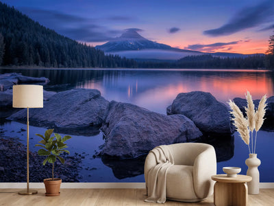 photo-wallpaper-twilight-at-trillium-lake-x