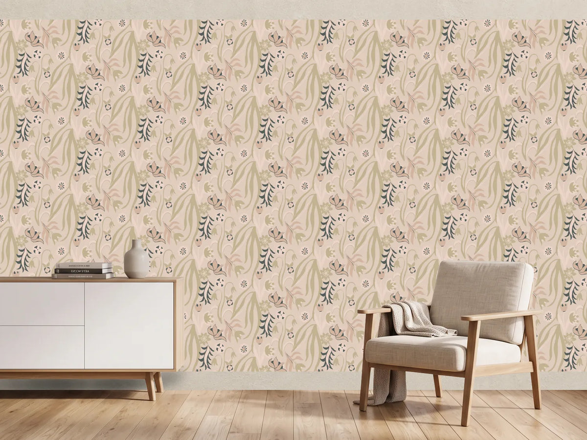 photo-wallpaper-gentle-botanical-pattern