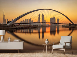 photo-wallpaper-sunrise-at-the-dubai-water-canal-x