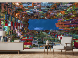 photo-wallpaper-illuminated-city-maze