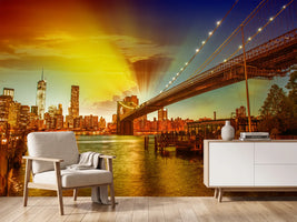 photo-wallpaper-skyline-brooklyn-bridge-ny