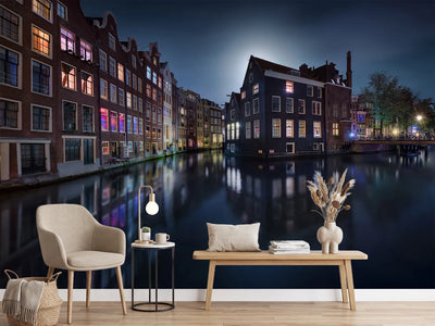 photo-wallpaper-moonlight-over-amsterdam