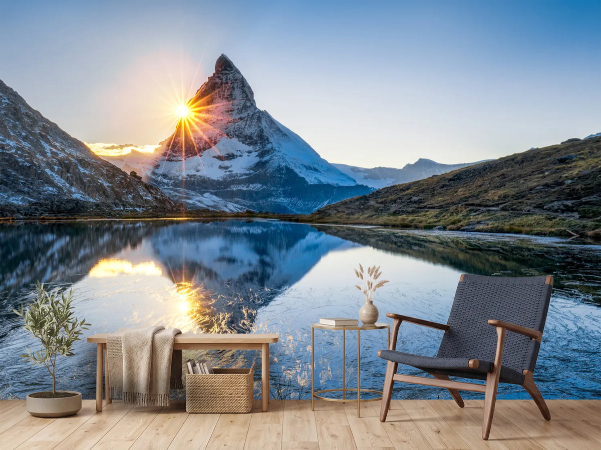 photo-wallpaper-blue-silence-matterhorn