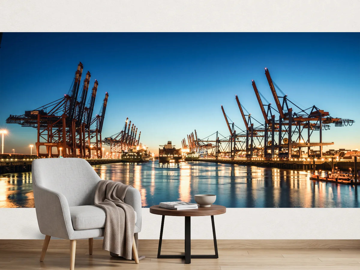 photo-wallpaper-hamburg-container-port