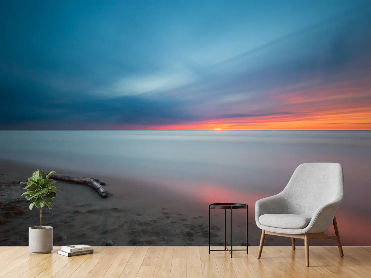 photo-wallpaper-beach-in-the-sunset