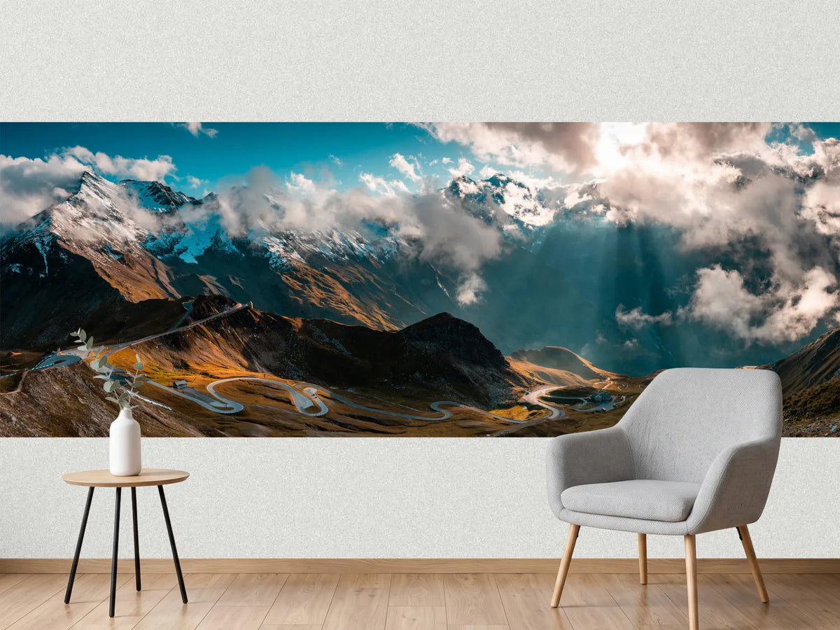 photo-wallpaper-hairpin-bends-of-the-grossglockner-high-alpine-road-under-breaking-clouds