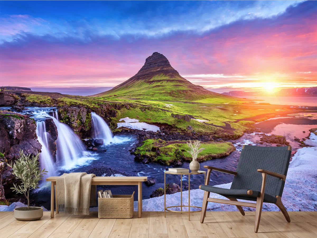 photo-wallpaper-kirkjufell-at-sunrise-in-iceland-beautiful-landscape-and-sunrise
