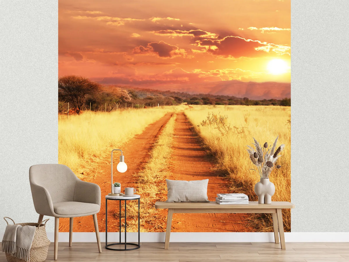 photo-wallpaper-dusk-in-kenya