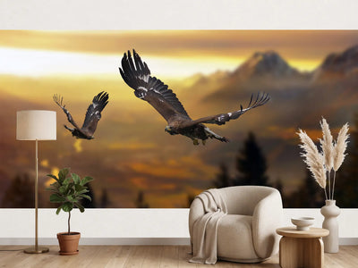 photo-wallpaper-golden-eagle-in-flight