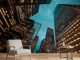 photo-wallpaper-night-view-of-toronto-city-skyscrapers-look-up